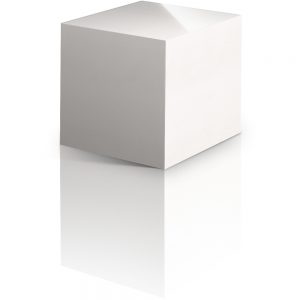White Zeus 3d cube