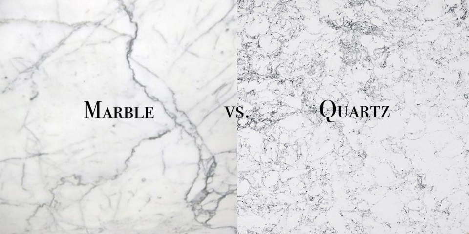 Quartz vs Marble Countertops