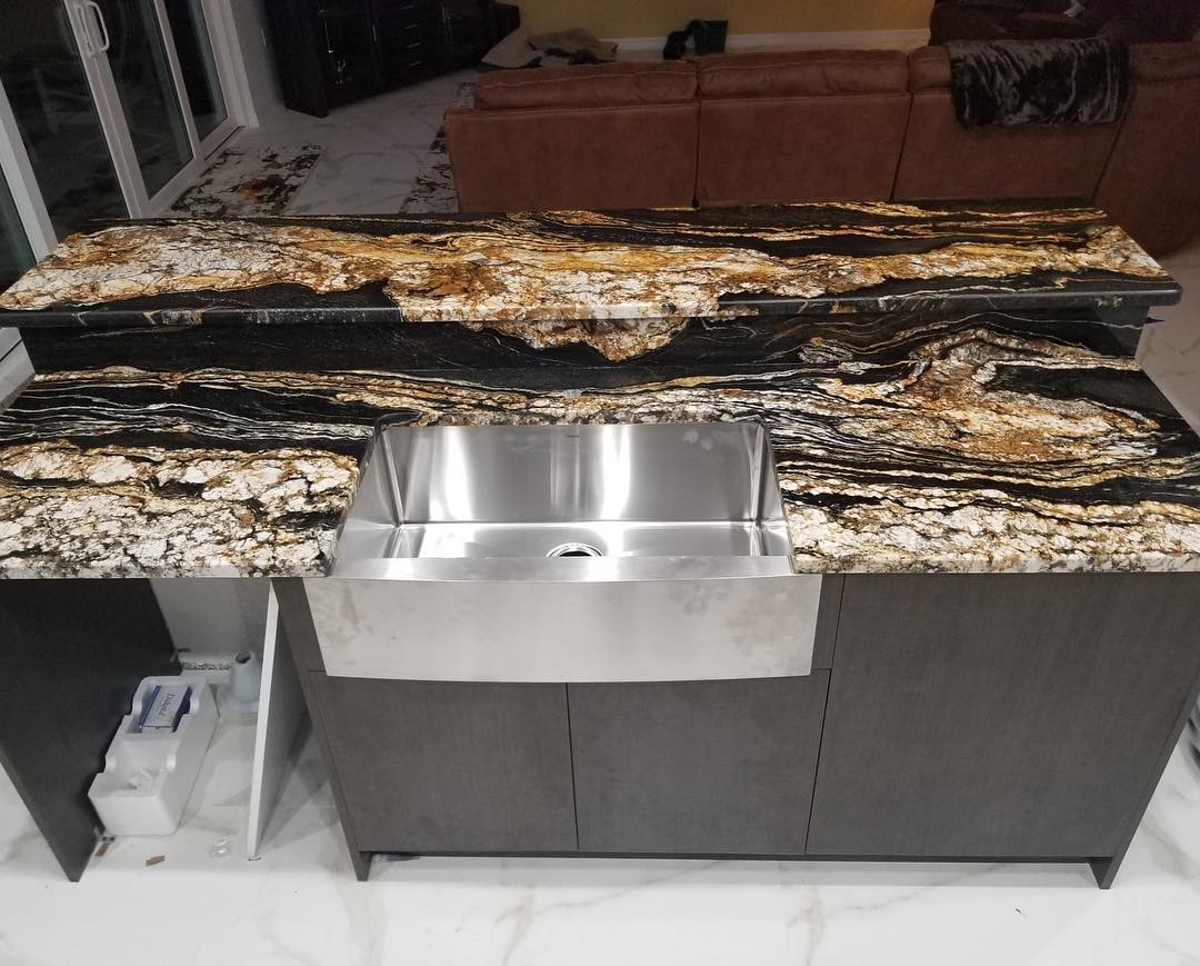 BLACK TAURUS GRANITE fairfax marble